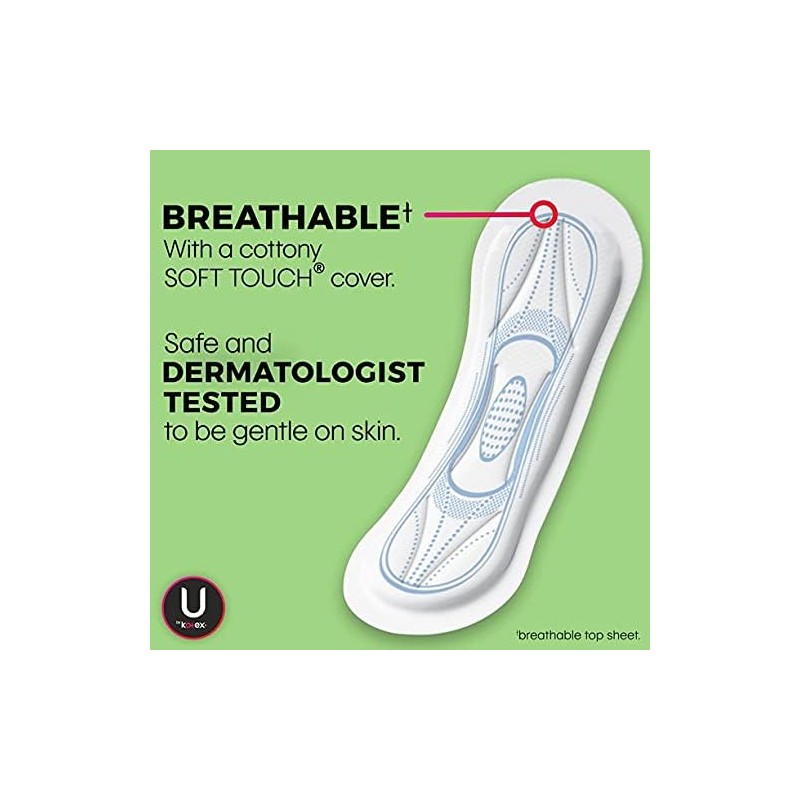 Kotex Overnight Security Pads 40 Count