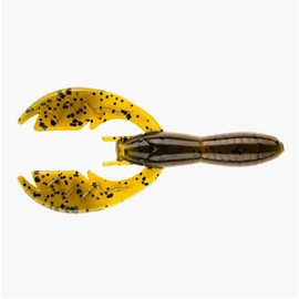 NetBait Paca Craw Soft Plastic Crawfish Lure Hollow Body Bass Fishing Plastic Bait, Magic Craw, Tiny Paca Craw (3" Length)