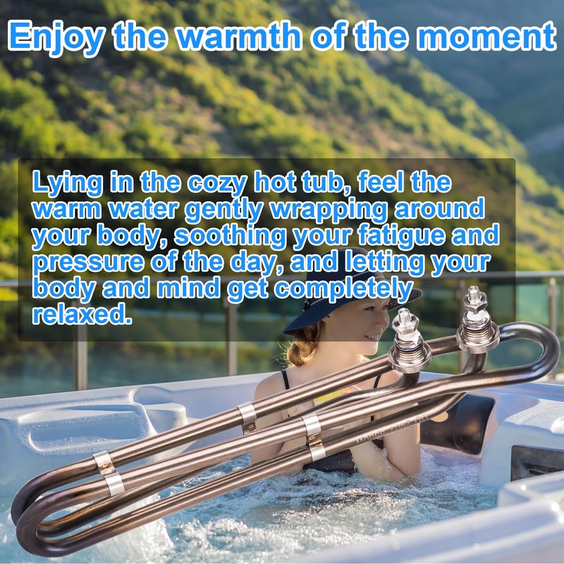 Dgqtrx 4kw 240v Hot Tub Heater Element Replacement for Balboa