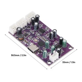 DSP Digital Reverb Module PCB Sound Online Tuning Tool, Ideal for Computer Tuning, DC12-18V, Ideal for Karaoke Mixer Effect Board