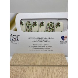 Color Street Nail Polish Strips, Berry Merry, Holiday, New In Box
