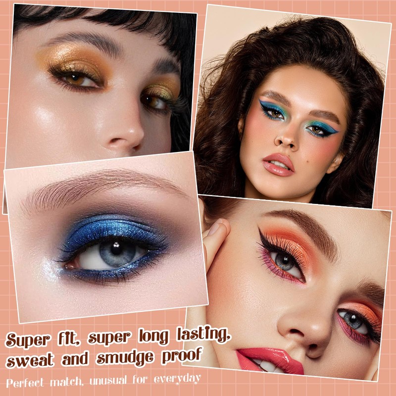 120 Colours Matte Make-Up Eyeshadow Palette, Eye Makeup Palette Glitter,