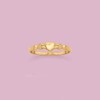 Ross-Simons Baby's 14kt Yellow Gold Heart Ring. Size 1