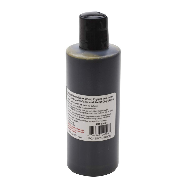 EURO TOOL Liver Of Sulphur Gel, 4 Ounce Squeeze Bottle