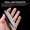 Titanium EDC Pry Bar,EDC Crowbar,Mini Crowbar,Pocket Pry Bar EDC Tool,Small
