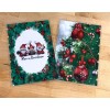 Handmade Gnomes Merry Christmas Holiday Cover Set for use with
