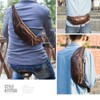 Belt Bags Men Genuine Leather Bag Waist Bag Bum Bag