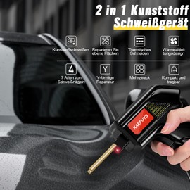 KAEFUYS KAEFUYS Kunststoff Schwei?ger?t 170W 2 in 1 Auto Sto?stange Reparaturset mit 805PCS 7 Arten Klammern Hot Hefter Schwei?er Reparatur Set kunststoff Schwei?en Maschine fr Auto Sto?stange Kajak