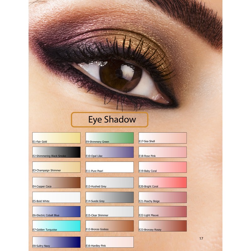 Glam Air Airbrush E1 Fair Gold Eye Shadow Water-based Makeup