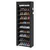 UDEAR 10-Tier Free Standing Shoe Rack Sturdy Shoe Rack Organizer