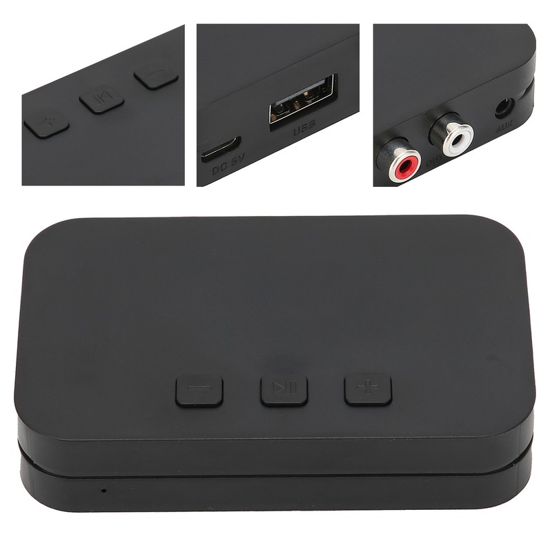 NFC Bluetooth 5.0 Audio Receiver Speaker to Wireless Bluetooth Adapter