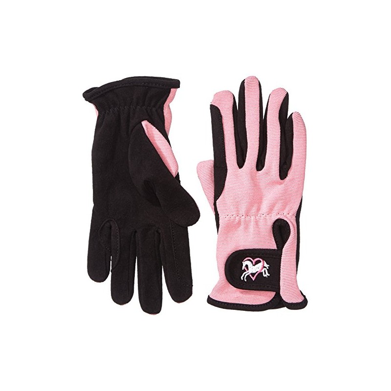 Riders Trend 1007064 Riding Gloves black black/pink Size:XL