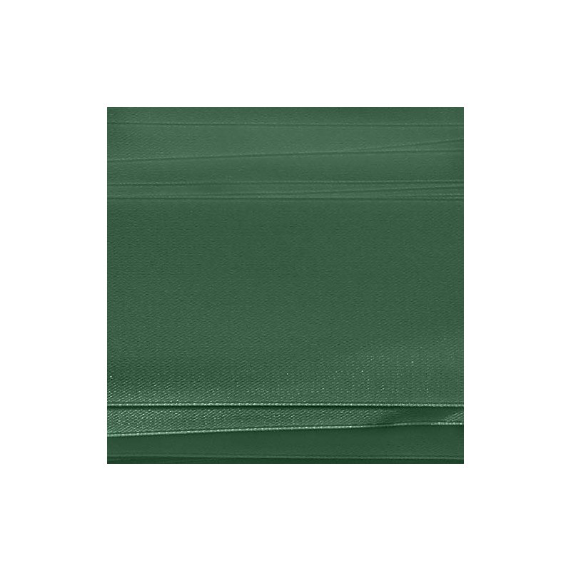 single roll of Hunter Green Double faced Satin Ribbon 3mm,