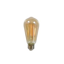 Maxlite V8ST19DLED927/JA81 8.5W E26 Base Dimmable LED Bulb Enclosed Vintage Filament Glass, ST19 Shape, JA8 Listed - CRI 90, 2700K, 60W Equivalent, 765 Lumens, LED Light Bulb