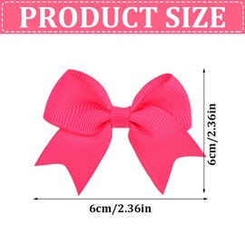 Women Hair Clips with Bowknot 4 Pieces Bow Hair Clips Hair Clips with Bow for Kids Girls Women Hair Clip Hair Bows Girls Bow Hair Clips