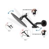NearMoon Adjustable Shower Arm Universal Connection, Extension Arm, Adjust Angle