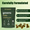 TOGOLIUN Greens Gummies, Daily Greens Gummies with Chlorella and Spirulina,