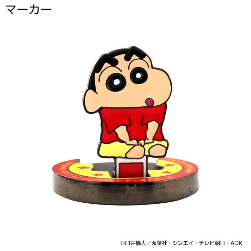 HOKUSHIN TRADING MK0458 Crayon Shin-chan Upright Marker Golf Marker