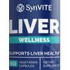 SynVITE Liver Wellness Liver Health Support Supplement - 60 Vegetarian Capsules