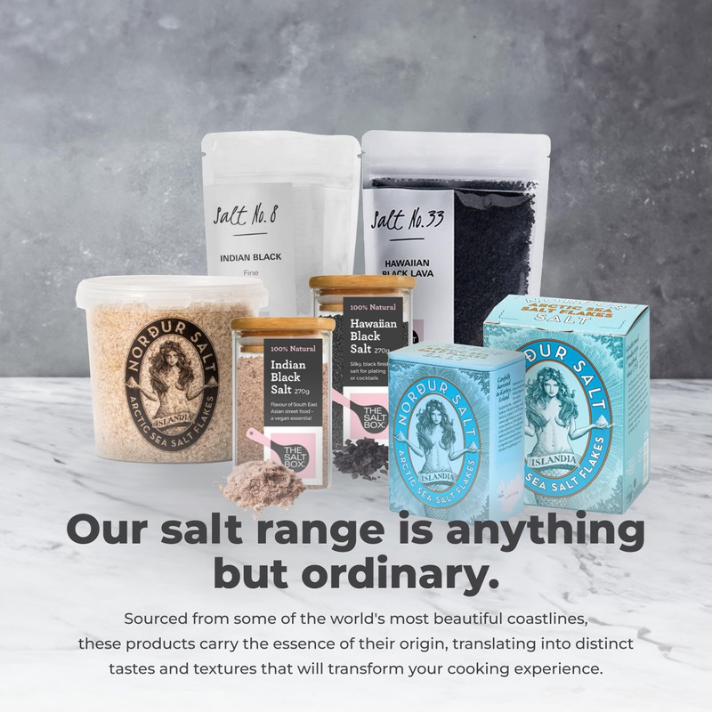 The Salt Box - 100% Natural Indian Black Fine (Kala