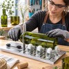 Adjustable Stainless Steel Glass Bottle Cutter Kit with Safety Gloves