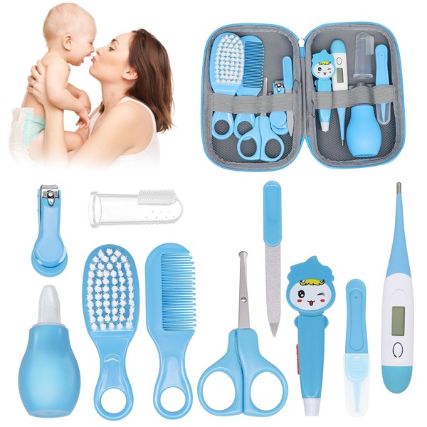 Kit de Aseo y Cuidado para Bebés, 10 Piezas Kit