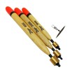 ZWIM 3pcs Loaded Balsa Pellet Waggler Carp Fishing Float Set