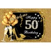 Yeele 10x8ft Vinyl Fabulous 50Th Birthday Backdrop for Photography Diamond