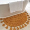 Beautiful Boho Rug with Tassels for Your Bathroom - Soft