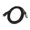 USB Microphone Cable USB to XLR Female Mic Link Converter