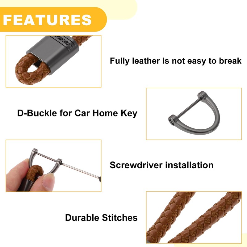 Partuto 1 Set Universal Car Keychain - Car Home Women