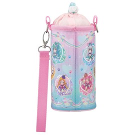 Skater PVPC6-A Enamel Plastic Bottle Case, 16.9 fl oz (500 ml), Bottle Cover, Enamel, Wandafuru PreCure