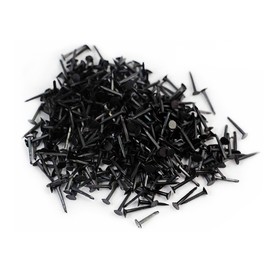 Timiy 1 Pack Nails Tacks for Shoes Boots Leather Heels Soles Repairs Replacement in Black (13mm/0.5In)