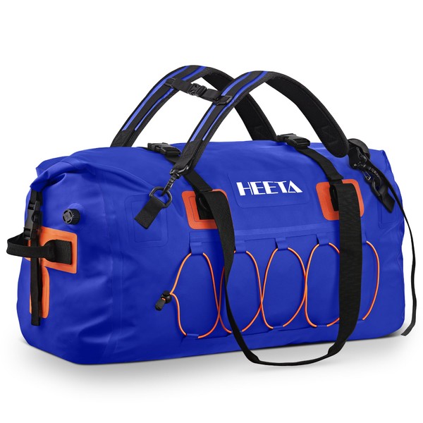 HEETA Waterproof Duffel Bag Motorcycle Dry Bag Backpack, Extra Large