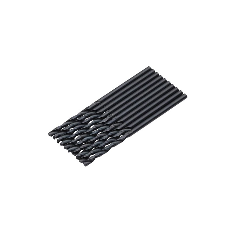 Draper 10pcs Black HSS Drill Bit, 2.0mm x 49mm- 08818