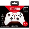 【日本国内メーカー】 Switch対応 『ワイヤレスゲームパッド Turbo (ホワイト)』 - Switch