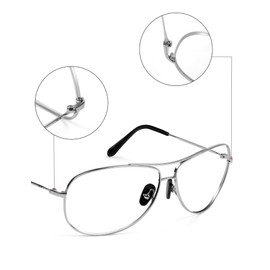 Glintbay 2 Pcs Flat Phillips Screws & 1 Pcs Multifunctional Screwdriver Set for RayBan RB3386/RB3445/RB3445/RB3393/RB3445 Sunglasses