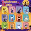 JeeLeeko 48pcs Pegatinas Halloween, Manualidades DIY
