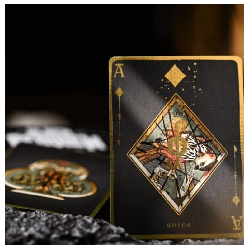 JP GAMES LTD Black Requiem Playing Cards - Luxury Counterspell