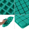 DIFENLUN Silicone Caramel Candy Molds, 2 Pack 40-Cavity Square Hard