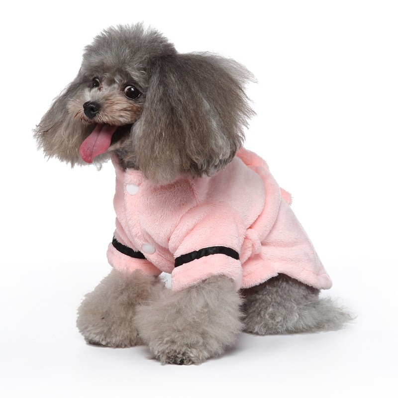 Pet Bathrobe, Quick Drying Super Absorbent Dog Bathrobe for Large