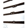 Unbranded SB Chevy Cork Valve Cover Gaskets With Chrome Bolts