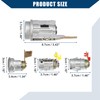 Hihaha No.69058-60041 / Door Lock Cylinder with Key for Toyota