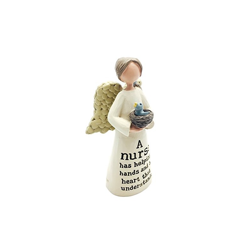 Beautiful Crafted Nurse Angel Sentiment Decoration Gift