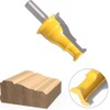 1/2in Shank Router Bit Door Window Heat Resistant Woodworking Trimming