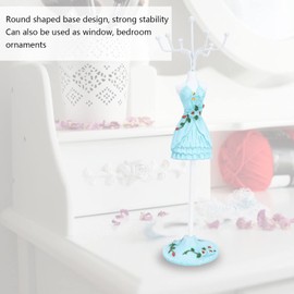 Jewellery Display Mannequin, Jewellery Holder for Necklaces, Rings, Earrings, Jewel Organiser in Princess Design, Made of Resin, Ideal for Home or Shop