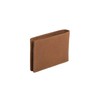 Enzo Cognac Leather Wallet, Cognac, ID pocket