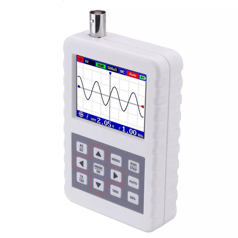 Digital Oscilloscope Handheld Oscilloscope Mini Size Oscilloscope with 5M Bandwidth