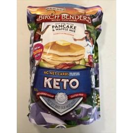 Birch Benders KETO Pancake & Waffle Mix  “New Tastier Recipe” 30 oz (B-137)