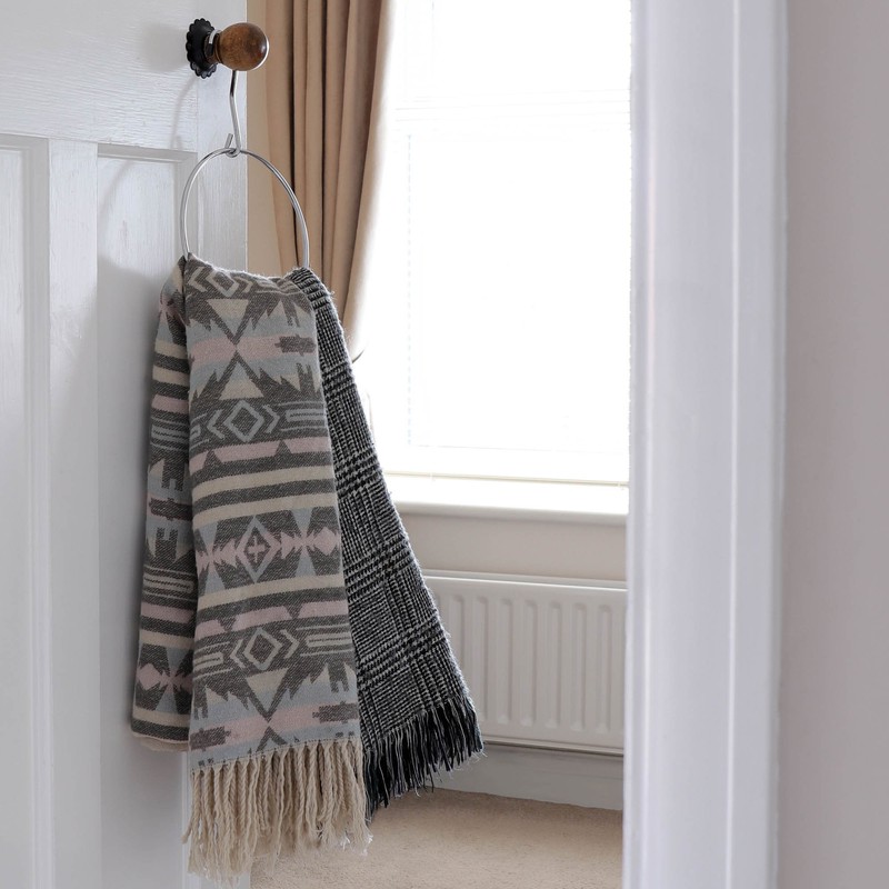 HANGERWORLD Pack of 3 Pack Belt Organizer for Closet Rack